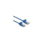 ROLINE UTP DataCenter Patchkabel Cat.6A (Class EA). LSOH. slim. blau. 0.15 m