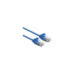 ROLINE UTP DataCenter Patchkabel Cat.6A (Class EA). LSOH. slim. blau. 5 m