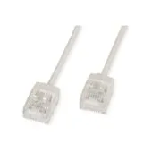 ROLINE UTP DataCenter Patchkabel Cat.6A (Class EA). LSOH. slim. extra kurzer Stecker. grau. 5 m