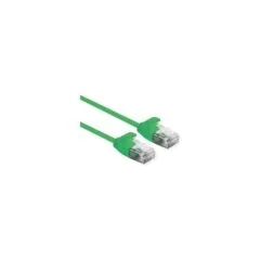 ROLINE UTP DataCenter Patchkabel Cat.6A (Class EA). LSOH. slim. grn. 1 m
