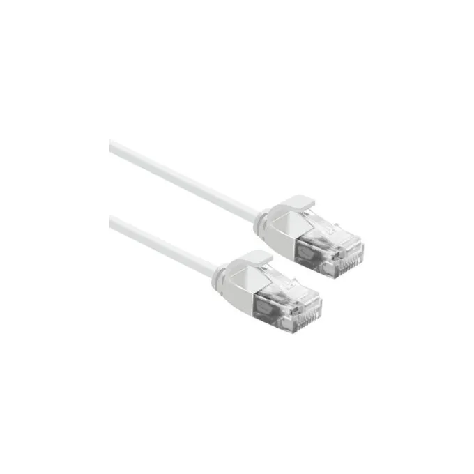 ROLINE UTP DataCenter Patchkabel Cat.6A (Class EA). LSOH. slim. wei. 3 m — image 1