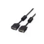 ROLINE VGA-Kabel HD15 ST - ST mit Ferritkern 10m