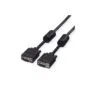 ROLINE VGA-Kabel HD15 ST - ST mit Ferritkern 20m