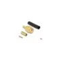 RP-SMA Stecker zum Crimpen RG-174 RG-316 mit passendem Schrumpfschlauch - 5 Stück