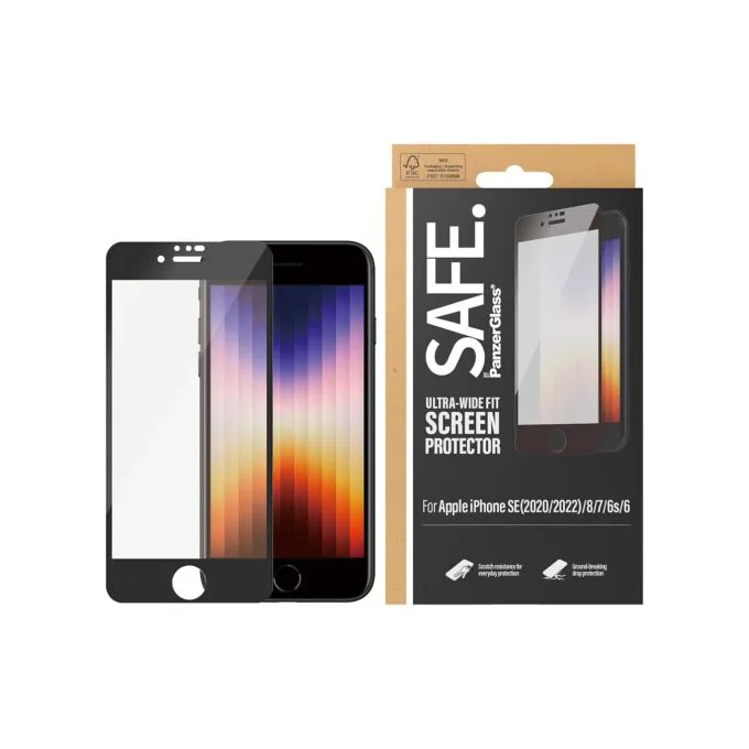 SAFE.Panzerglass Apple iPhone 6 6s 7 8 SE 2020. 2022 UWF — image 2