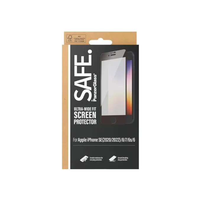 SAFE.Panzerglass Apple iPhone 6 6s 7 8 SE 2020. 2022 UWF — image 3