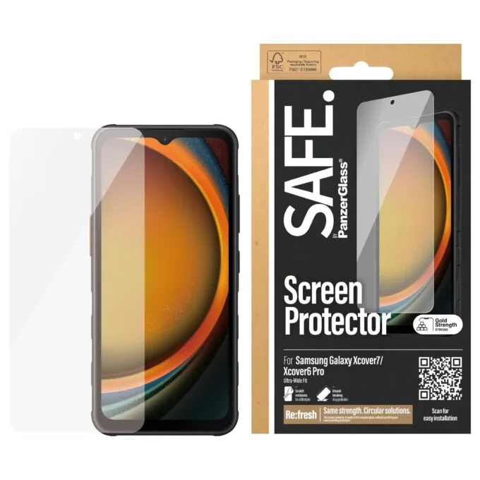 SAFE.PanzerGlass Screen Protector Galaxy Xcover7 Xcover6 Pro — image 2