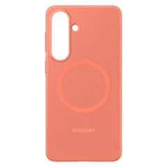 Samsung Silicone Magnet Case Galaxy S26+. Coralred