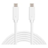 Sandberg USB-C (ST-ST) 2m Anschlusskabel Weiß