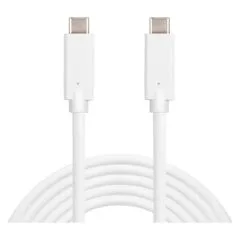 Sandberg USB-C (ST-ST) 2m Anschlusskabel Weiß