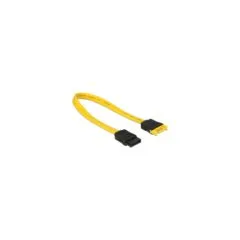 SATA 6 Gb s Verlängerungskabel 20 cm gelb