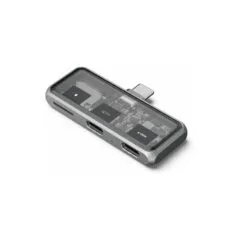 Satechi USB-C PD Mobile XR Hub & MicroSD Card Reader space grey