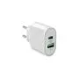 SBS Ladegert USB-C + USB-A Power Delivery 20W wei