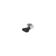 Schlauchschelle Edelstahl 400 SS mit Flügelmutter 8 - 12 mm 5 Stück schwarz