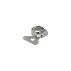 Schlauchschelle mit Flügelmutter 10 - 16 mm 10 Stück Metall