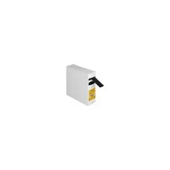 Schrumpfschlauch Box. mit Innenkleber. Schrumpfungsrate 3:1. 5 m x 19.1 mm schwarz