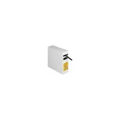 Schrumpfschlauch Box. mit Innenkleber. Schrumpfungsrate 3:1. 5 m x 6.4 mm schwarz