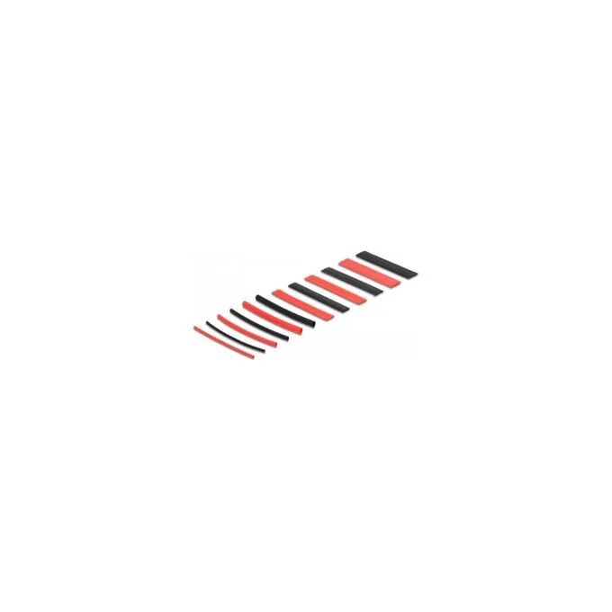 Schrumpfschlauch Sortimentsbox. Schrumpfungsrate 2:1. schwarz rot 196-teilig — image 3
