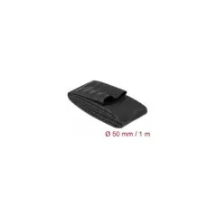 Schrumpfschlauch X-Muster rutschfest 1 m x 50 mm schwarz