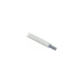 Schutzschlauch Glasfasergeflecht 10 m x 2 mm weiß