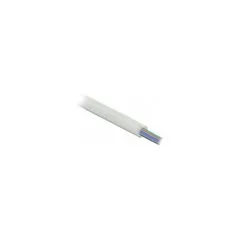 Schutzschlauch Glasfasergeflecht 10 m x 8 mm weiß
