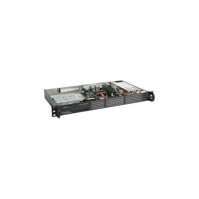 Server bluechip SERVERline R11201s 1HE Rack. Atom C3558 16 GB DDR4. 480 GB SSD. 4 x Gigabit Ethernet — image 1