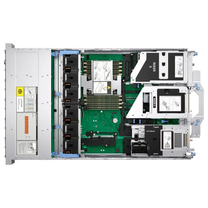 Server DELL PowerEdge R570 Smart Selection Intel Xeon 6517P 32GB 2x960GB SSD SATA 2x1100W H965i 3Yr Basic NBD — image 5