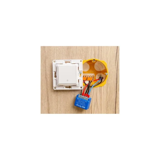 Shelly Relais '1 Mini Gen4' WLAN BT max. 8A 1 Kanal WLAN Matter Zigbee Bluetooth Unterputz — image 3