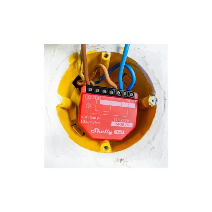 Shelly Relais '1PM Gen3 4er Pack' max 16A 1 Kanal WLAN BT — image 2