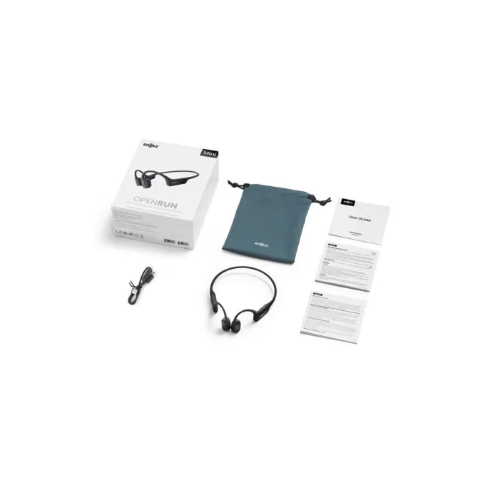 Shokz OpenRun Mini Black Bluetooth Wireless Bone Conduction Headset — image 5