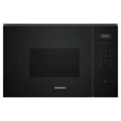 Siemens iQ500 BF525LMB1 Einbau-Mikrowelle Schwarz, Edelstahl