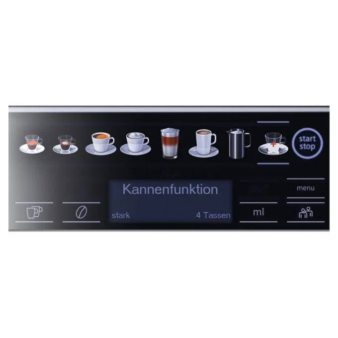 Siemens TE657F09DE EQ.6 plus extraKlasse Kaffeevollautomat dark inox — image 4