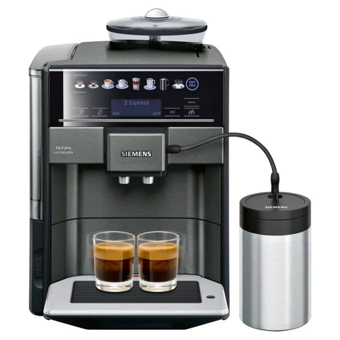 Siemens TE657F09DE EQ.6 plus extraKlasse Kaffeevollautomat dark inox — image 5