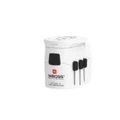 Skross PRO Pro Light White Retail Reiseadapter, Weltweit