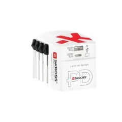 SKROSS World USB Charger AC45PD incl. USB-C cable white