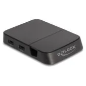 Smartphone Dockingstation 4K mit integrierter Halterung - HDMI USB Hub SD Micro SD für Android oder Windows