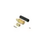 SMB Stecker zum Crimpen RG-174 RG-316 mit passendem Schrumpfschlauch - 5 Stück