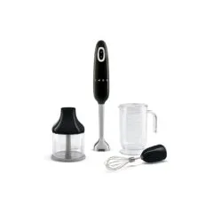 SMEG HBF03BLEU Stabmixer Noir