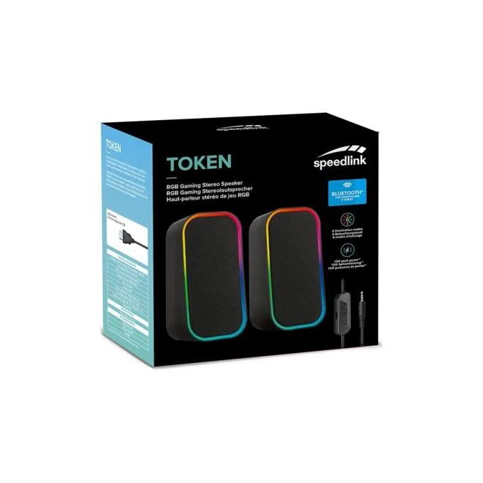 Speedlink Gaming Lautsprecher TOKEN RGB. Stereo. schwarz retail — image 12
