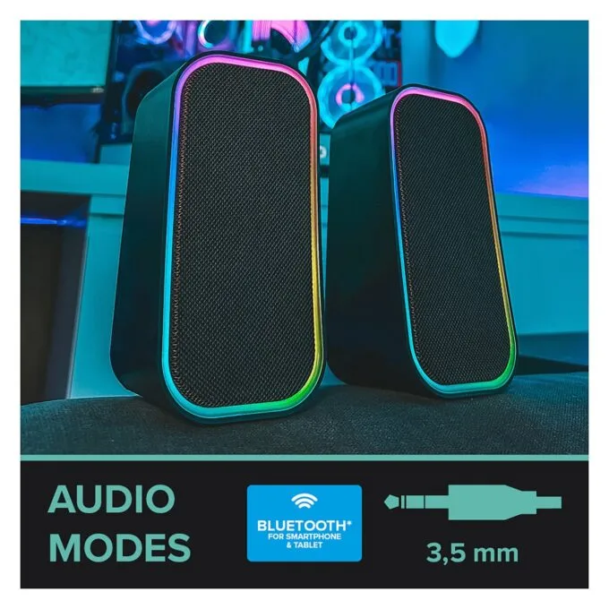 Speedlink Gaming Lautsprecher TOKEN RGB. Stereo. schwarz retail — image 6