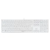 Speedlink Tastatur RIVA Slim Metal Scissor. weiss retail