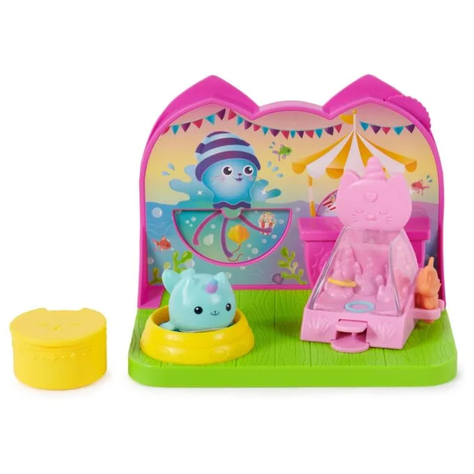 Spinmaster Gabby's Dollhouse Deluxe Room Spielset - Fest-Raum mit Ktzchen Narwal — image 1