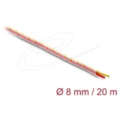 Spiralschlauch Silikon 8 mm Durchmesser 20 m transparent