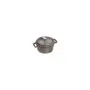 Staub La Cocotte 20cm rund. Graphit-grau. Gusseisen