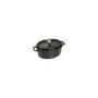 Staub La Cocotte 29cm oval. schwarz. Gusseisen