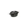 Staub La Cocotte 31cm oval. schwarz. Gusseisen