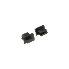 Staubschutz für mini DisplayPort Buchse mit Griff 10 Stück schwarz