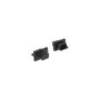 Staubschutz für USB 2.0 Mini-B Buchse mit Griff 10 Stück schwarz