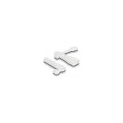 Staubschutz für USB Typ-A Stecker und Apple LightningTM Stecker Set 2 Stück weiß