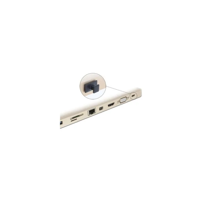 Staubschutz für USB Type-CTM Buchse mit großem Griff 10 Stück schwarz — image 2